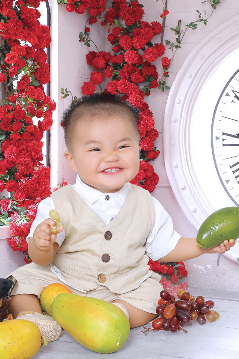 Chụp hình baby quân 12