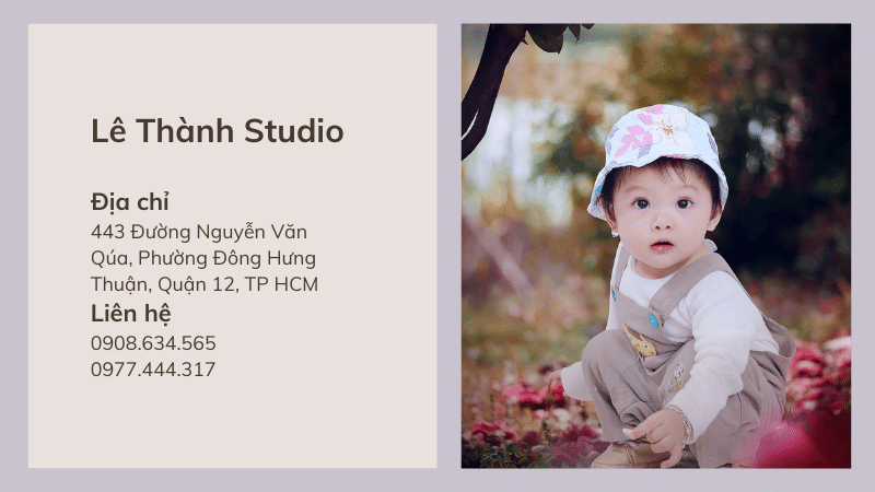 Top 5 studio chụp hình thôi nôi tại quận 12 cực chất 