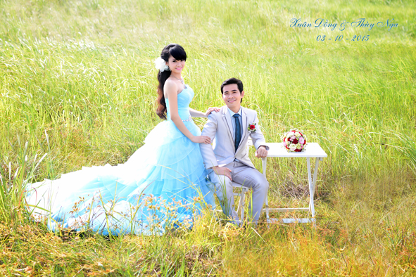 Ngoại cảnh đồng cỏ lau