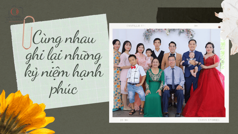 Dịch vụ chụp ảnh gia đình quận 12 chuyên nghiệp và tiết kiệm 