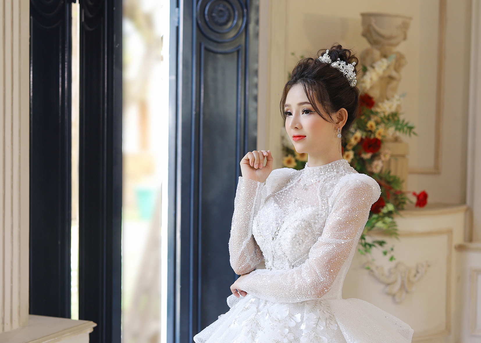 Trang điểm cô dâu